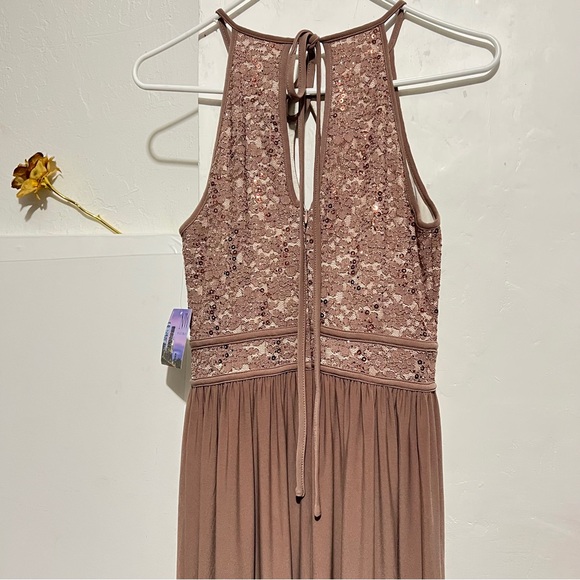 NW Night Way Cocktail evening sequins maxi dress size 8
: Box 0011: - Picture 6 of 12